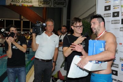 Kathleen Baker beim Swimmeeeting Südtirol